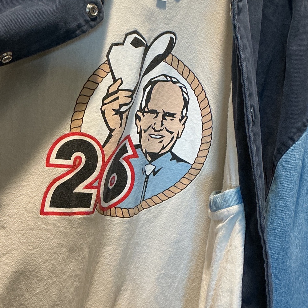 Vintage Angels Gene Autry Denim Varsity Jacket - Picture 2 of 5